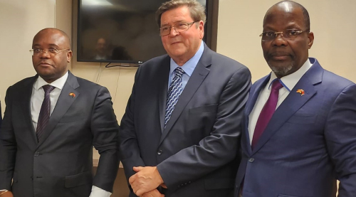 Passage de la délégation de l'Angola à Montreal 2024 