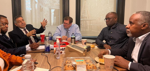 Passage de la délégation de l'Angola à Montreal 2024